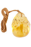 Кулон з бурштину «Мішечок удачі»