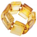 Бурштиновий перстень медового кольору