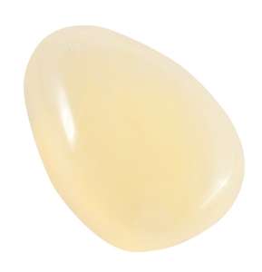 Янтарный полированный кулон «Росинка»