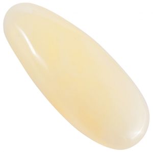 Кулон из светлого янтаря полированный