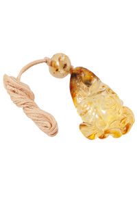 Бурштиновий кулон «Риба»