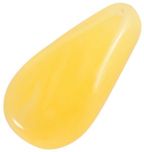 Кулон полированный «Солнечный янтарь»