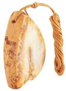 Янтарный шлифованный кулон (лечебный)