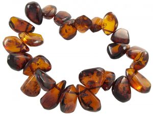 Браслет из каплевидных камней