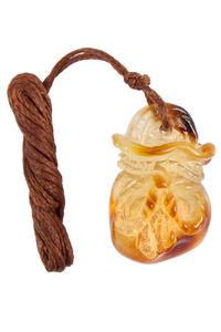 Бурштиновий кулон «Торбинка»