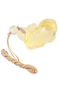 Кулон из янтаря «Слоник»