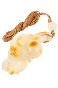 Кулон из янтаря «Рыбки»