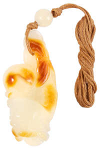 Кулон из янтаря «Рыбки»