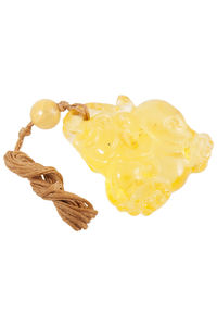 Кулон из янтаря «Слоник»