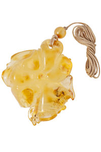 Кулон из янтаря «Рыбка»