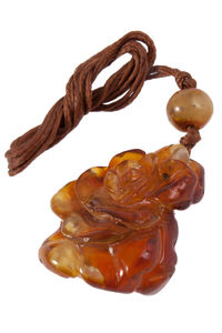 Кулон «Роза» на воскованном жгуте