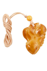 Кулон из янтаря «Рыбка»