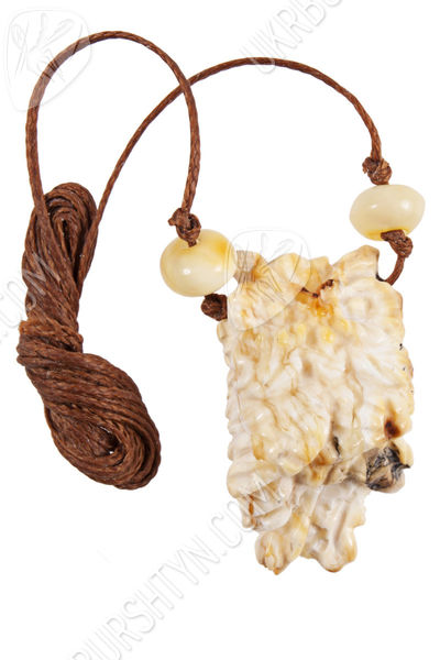 Кулон из янтаря «Сова»