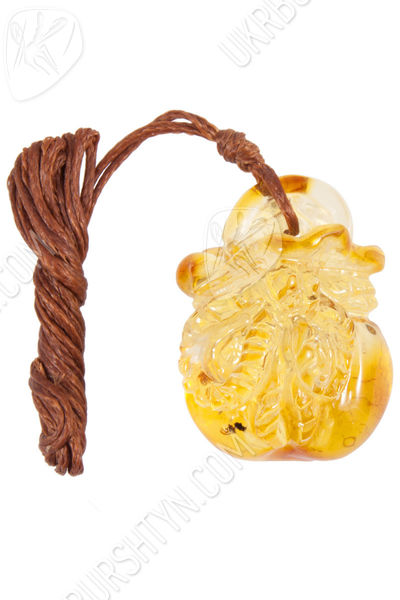 Бурштиновий кулон «Торбинка»