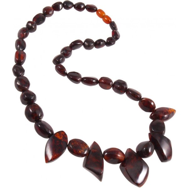 Янтарное ожерелье «Лорен»