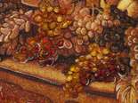 Панно «Виноград, персики и дыня» (Александр Франсуа Депорт)