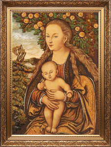 Ікона «Мадонна з Немовлям під яблунею»