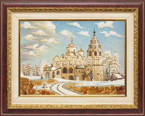 Панно «Зимний собор»