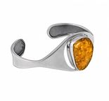 Массивный серебряный браслет