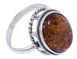 Кольцо-перстень с натуральным камнем