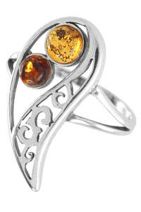 Ажурное серебряное кольцо «Милена»