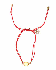 Браслет-оберег с серебром и янтарем «Элио»