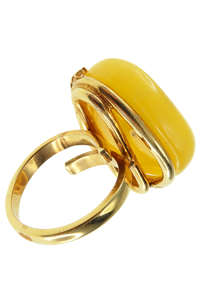 Серебряное кольцо с позолотой «Лориан»