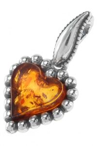 Серебряный кулон «Сердце»