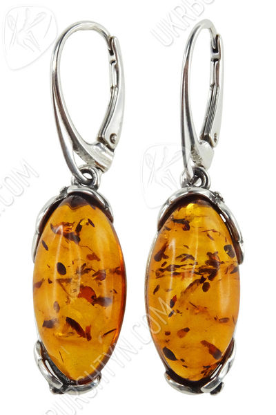 Срібні сережки «Матіола»