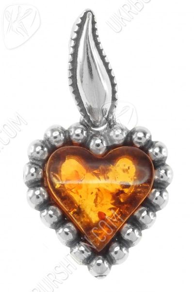 Серебряный кулон «Сердце»