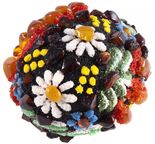 Сувенір «Писанка» інкрустована бурштином