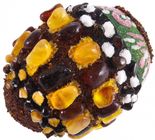 Сувенир «Писанка» инкрустированная янтарем