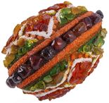 Сувенир «Писанка» инкрустированная янтарем