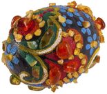 Сувенир «Писанка» инкрустированная янтарем