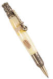 Ручка с резбленным рогом косули «Гавань»
