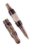 Ручка з різьбленим рогом оленя «Дракон»