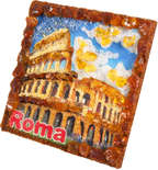Сувенирный магнит «Достопримечательности Рима»