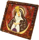 Сувенирный магнит-оберег «Остробрамская икона Божией Матери»