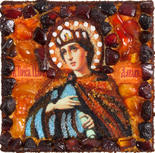 Сувенирный магнит-оберег «Святой царь и пророк Давид»