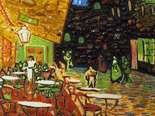«Терраса ночного кафе в Арле» (Винсент ван Гог)
