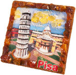 Сувенирный магнит «Пизанская башня»