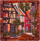 Сувенирный магнит «Переулок»