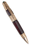 Янтарная ручка с рогом оленя «Плетение»