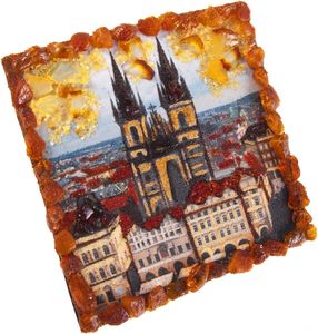 Сувенирный магнит «Храм Божьей Матери перед Тыном»