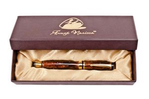 Ручка янтарная перьевая