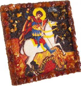 Сувенирный магнит-оберег «Георгий Победоносец»