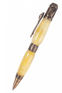 Шариковая янтарная ручка «Амулет»