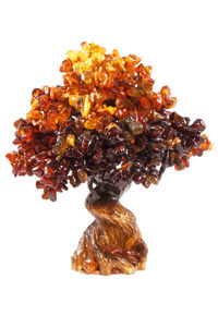 Янтарное дерево-бонсай