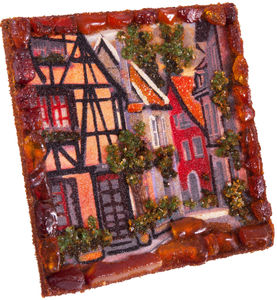 Сувенирный магнит «Переулок»