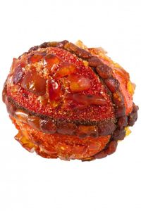 Сувенір «Писанка» інкрустована бурштином